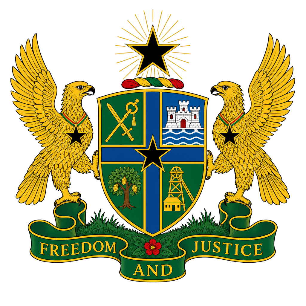 Coat of Arms of the Republic of Ghana